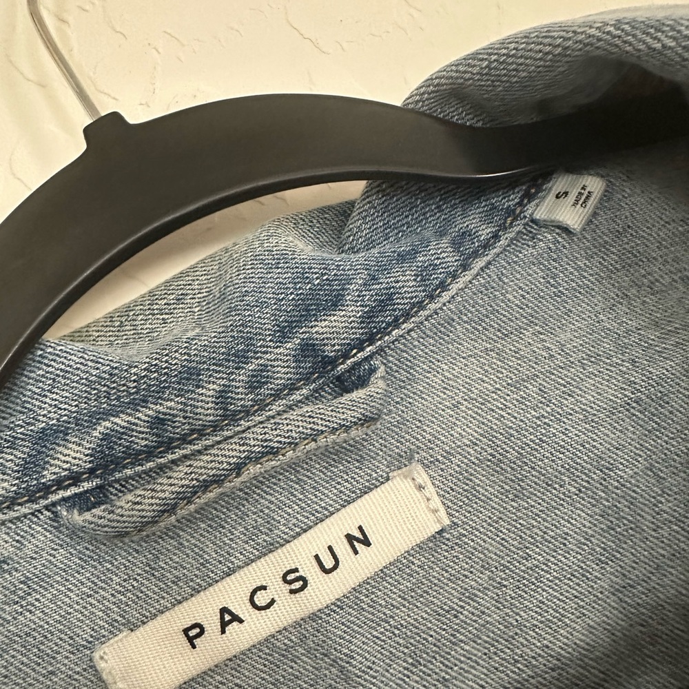 PacSun Classic Blue Denim Jacket - Picture 3 of 5